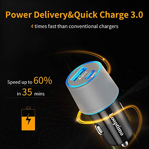 Fast Usb C Car Charger For Google Pixel 10/10 Pro/10 Pro Xl/10 Pro Fold/9/9A/8/7/6A Android Phone Plug, 48W Pd & Qc 3.0 Cigarette Lighter Adapter (Rapid Charging Type C Cable 3.3Ft Included)