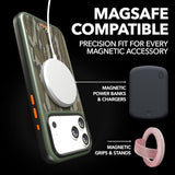 iPhone 17 Shockproof Protective Case in Mossy Oak Bottomland Camo, MagSafe Compatible, 18-Foot Drop-Test Certified, Slim, Rugged, Raised Bezels &