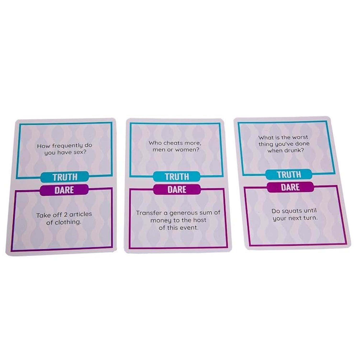 Truth Or Dare Card Game For Adults – Fun Party Deck With 100 Questions And Dares – Group Game For Events And Social Gatherings