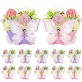 12 Pcs Butterfly Centerpieces Baby Shower Butterfly Party Decorations