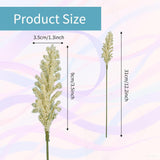 Artificial Vanilla Spike 36Pcs, Artificial Foam Mini Berry Spike Artificial Flowers Plants Fake Vanilla Flower For Wedding Table Centerpieces Farmhouse