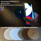 Magnetic Invisible Wireless Charger 8-30Mm, Under Desk 15W Furniture Wireless Charging Pad For Magsafe Iphone 14/13/ 12/Airpods3 And Android Phone Wireless Charging(With Pd Adapter)