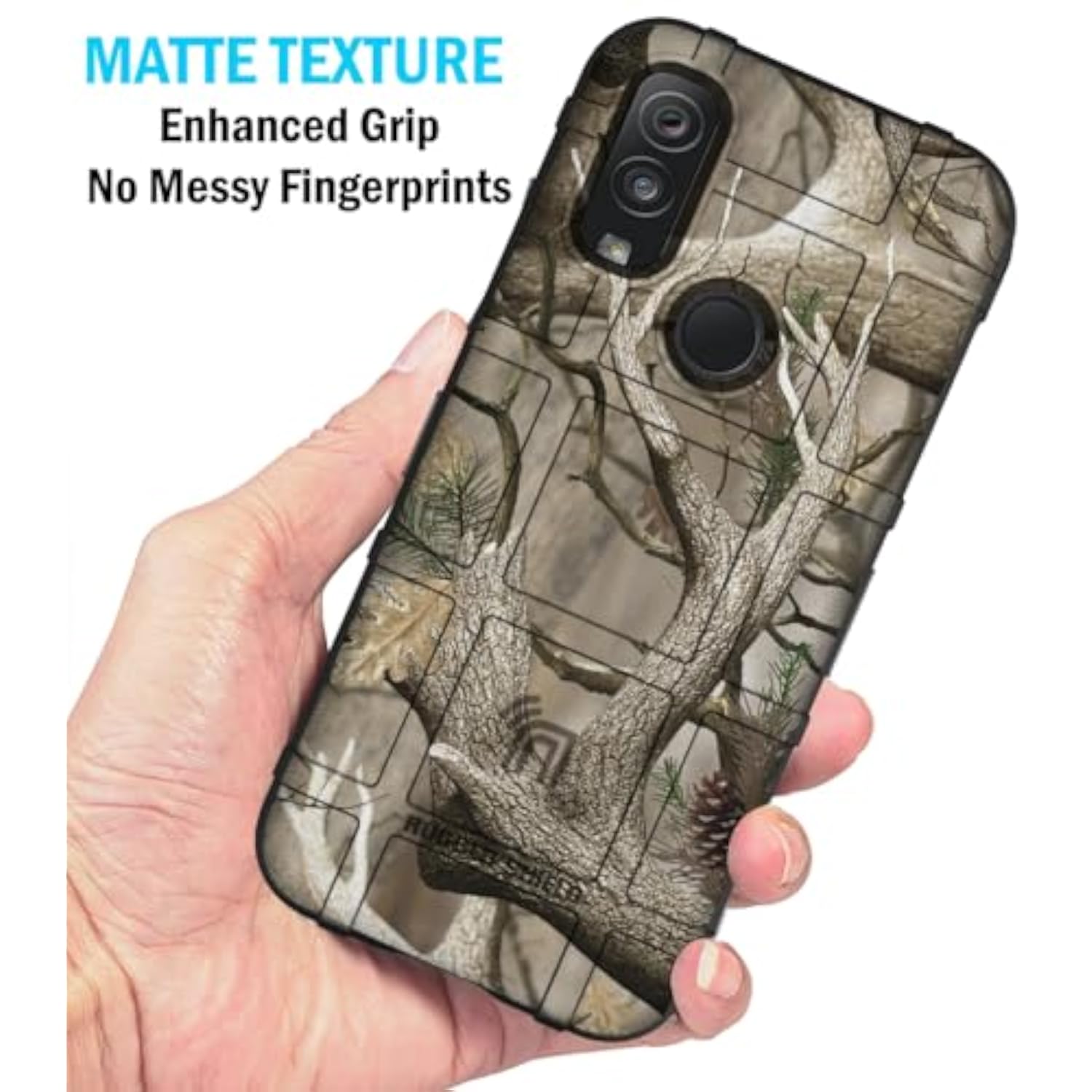 Kyocera DuraSport 5G Phone Case - Special Ops Tactical Rugged Shield Camouflage Design