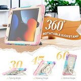 Case For Ipad 9Th/8Th/7Th Generation 2021/2020/2019, [Full-Body][Shock Proof]