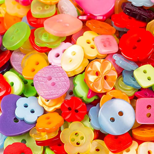 1 Bottle (Approx. 400Pcs) Handmade Candy-Colored Children'S Clothing B