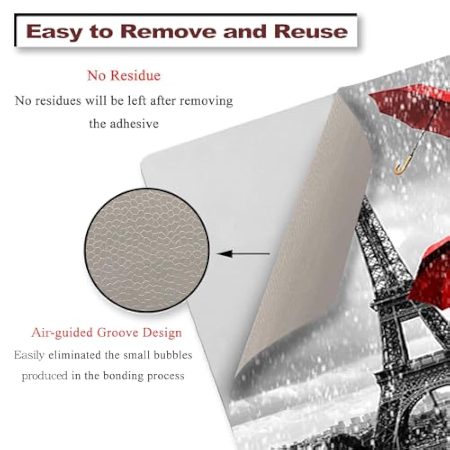 12 13 14 15 15.4 15.6 Inches Laptop Skin Sticker Decal Universal Netbook Skin Sticker Reusable Soft Notebook Art Protector Cover Decal, Paris Tower