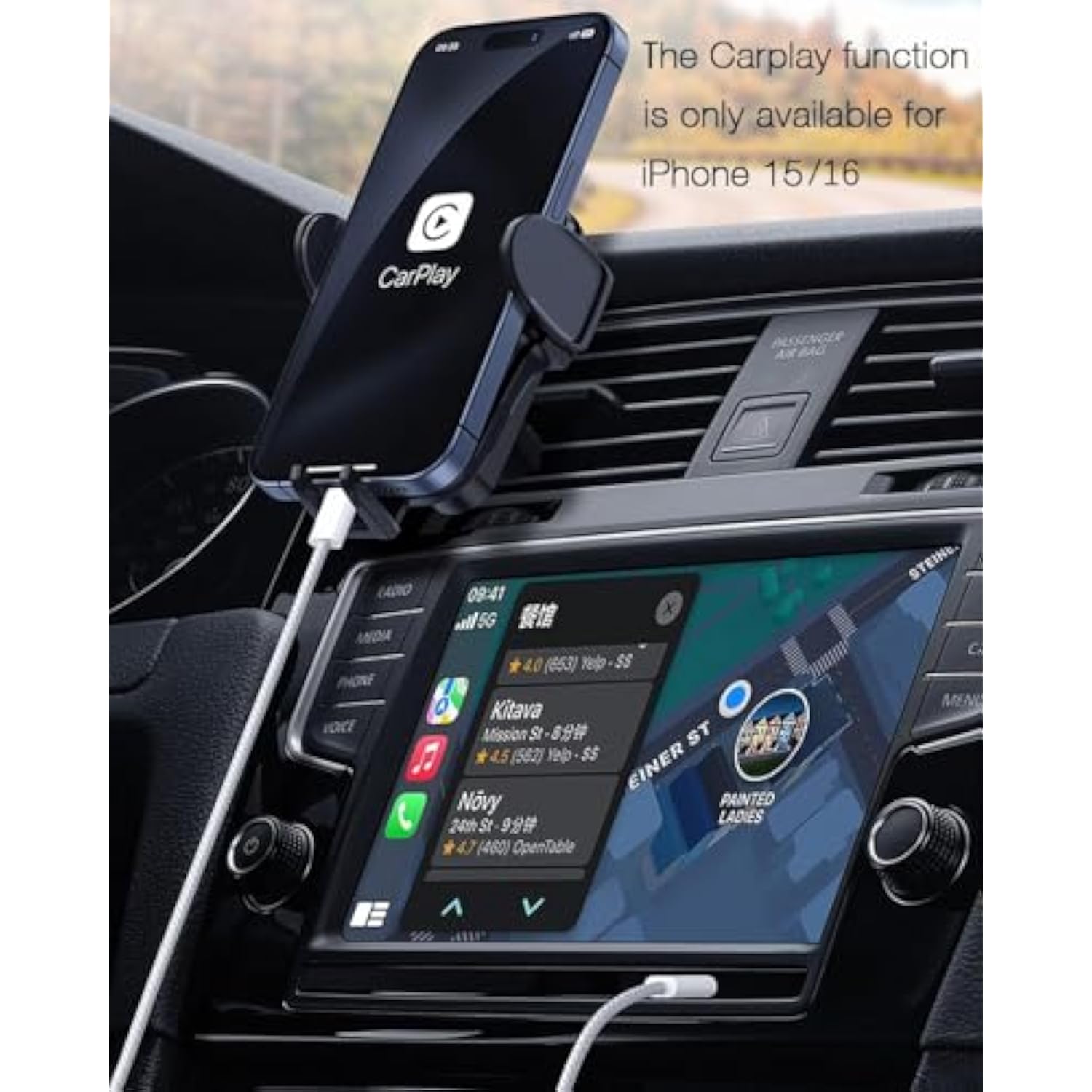 2 Pack Iphone 17/16E/16/15 Carplay Charger Cord, Usb A To Usb C Cord For Iphone 17/16/15 Pro Max, 16 15 Plus, 17Air, Charger Cable For Ipad 10Th/11 Gen, Ipad Pro 12.9, Ipad Air 5Th/4Th Charging Cord