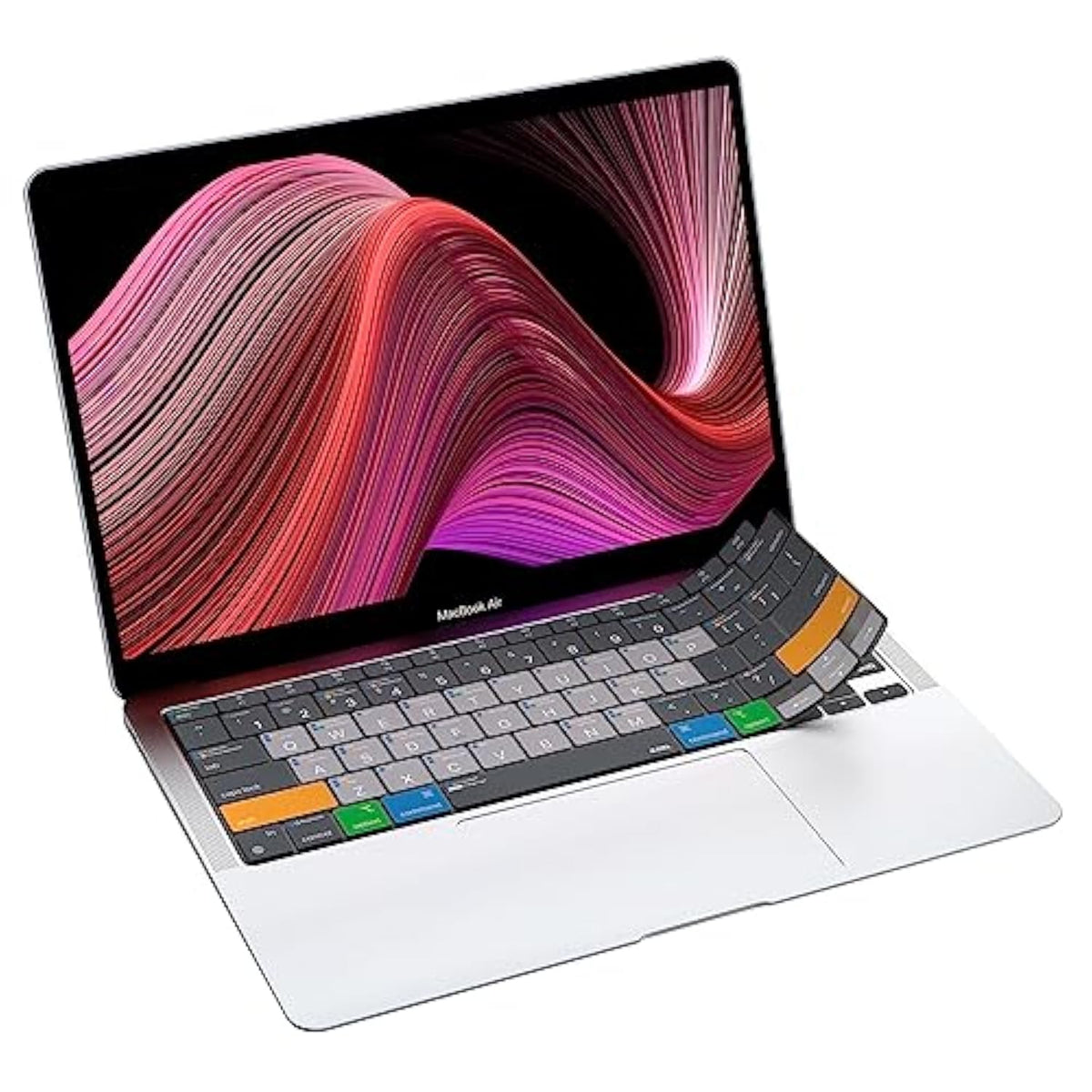 Macos Shortcut Guide Keyboard Cover For 2020 Macbook Air 13" (Us-Layout)