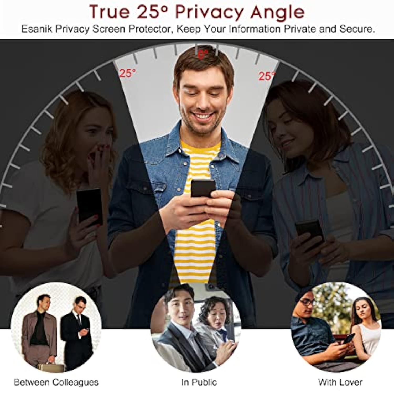 [2+2 Pack] Privacy Screen Protector For Samsung Galaxy S22 Ultra 6.8-Inch [Not For S22 Plus/S22] Anti Spy Pet Film(Not Glass) With Easy Installation Frame + Camera Lens Protector Fingerprint Id Compatible