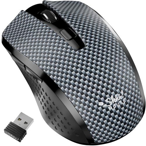 Silent Mouse Wireless Computer Mouse Wireless, Mouse For Laptop, Mouse Usb, Mouse For Chromebook, Mouse Cordless, Mouse Inalambrico, Pc Mouse, Computer Mice, Quiet Mouse