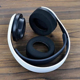 Ps5 Ear Cushion - Replacement Ear Pads Cover Compatible With Sony Ps5 Wireless Headphone, Pulse 3D Wireless Headset, Softer Foam, High-Density Noise Cancelling Foam (Black Breathable Fabric)