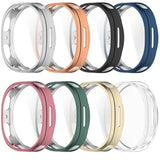 8-Pack Case Covers For Samsung Galaxy Watch 8 Case 44Mm, Soft Hd High Sensitivity Screen Protector With Tpu All Around Anti-Fall Bumper For Galaxy Watch 8 (44Mm)