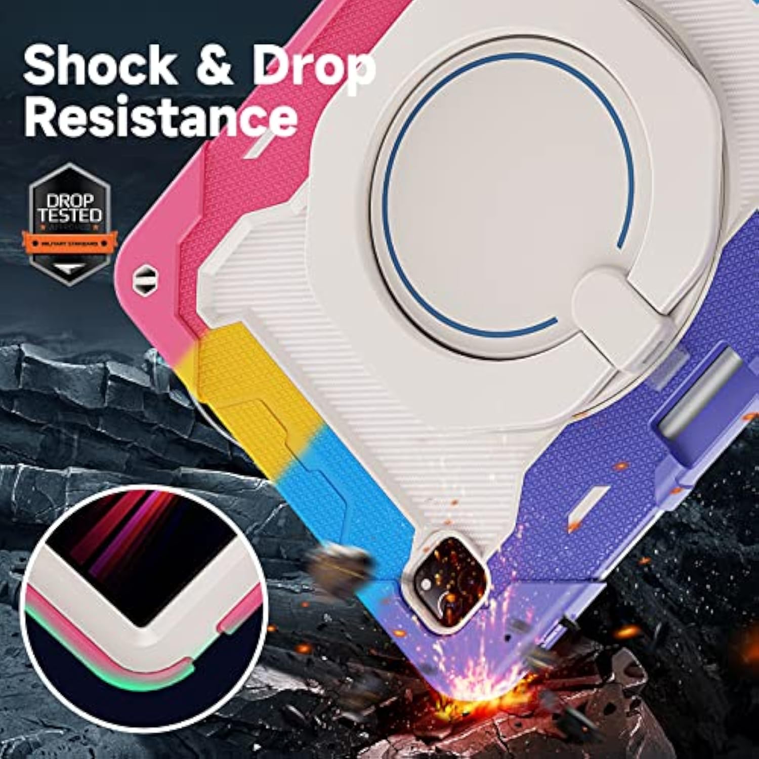 For Ipad Pro 12.9 Case 6Th 5Th 4Th 3Rd Generation ( 2022 2021 2020 2018 )For G