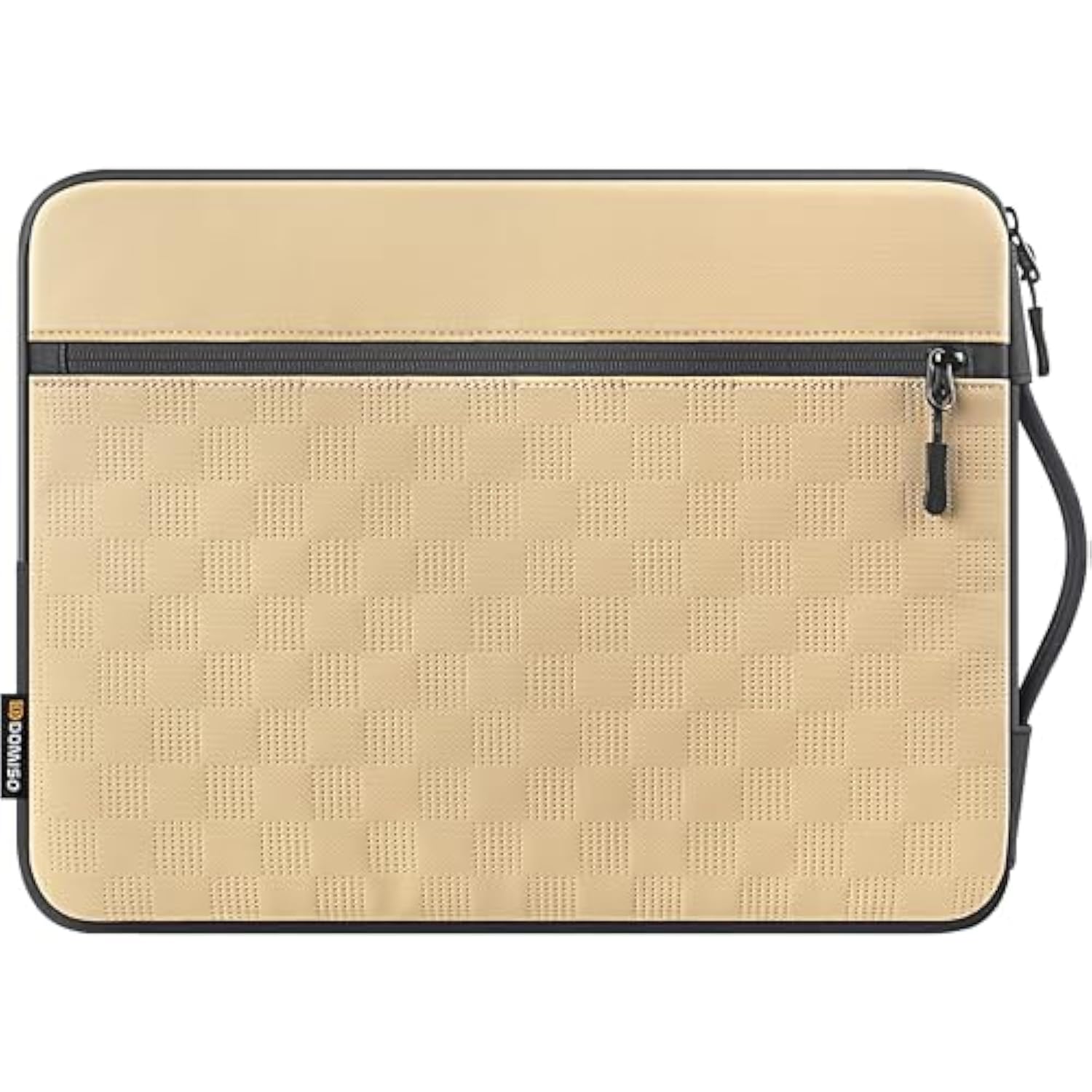 Macbook Pro 14 Case 2024-2021 M3/M2/M1 Sleeve Waterproof Shockproof Protective Cover With Handle, Fits A2779 A2442 14 Inch Laptop, Beige