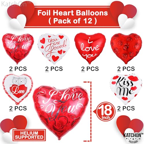 I Love You Balloons Heart Shaped Balloons and Valentines Balloons