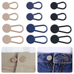 12Pcs Button Extenders For Jeans, Pants Waist Button Extender For Women Men, 3 Colors Pant Waistband Expander, Pants Waist Extension 1-1.4 Inches