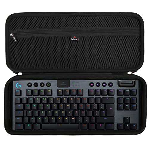 Hard Portable Case Fits For Logitech G915 Tkl Tenkeyless Lightspeed Wireless Rgb Mechanical Gaming Keyboard,Case Only