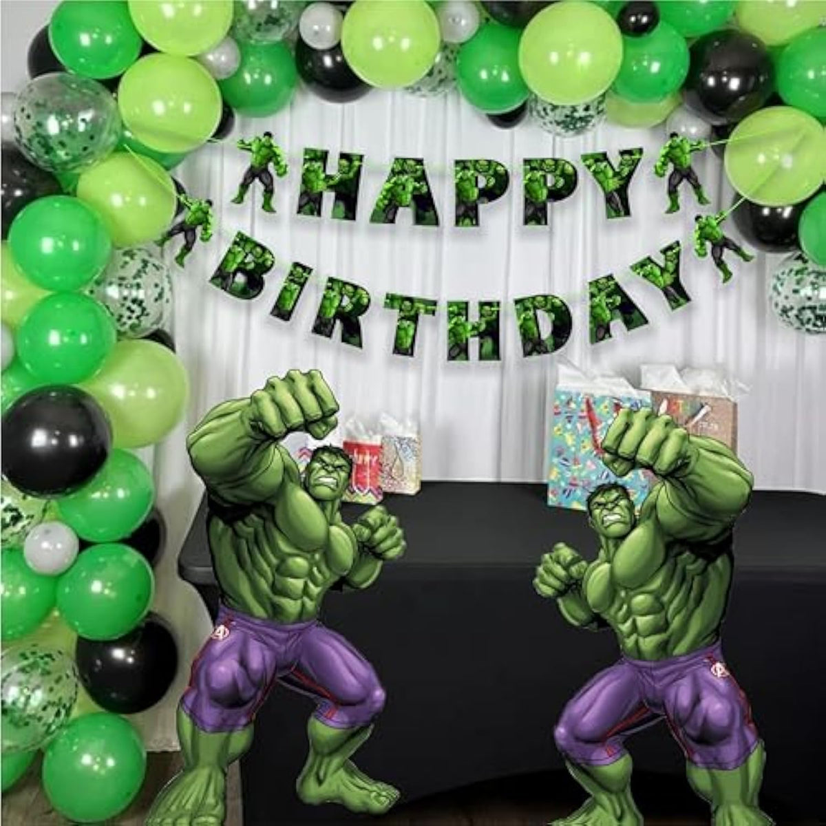 HLK Happy Birthday Banner Premium Durable Reusable Easy Hang Party Decoration