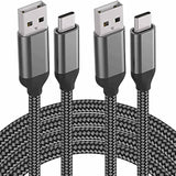 Usb C Cable 15Ft 2Pack, Extra Long Usb-A To Usb-C Cable Braided Fast Charger Cord Compatible With Sony Ps5, Samsung Galaxy S22 S21 S20 S10, Note 9 Plus, Oneplus 10 Pro, Nintendo Switch, Moto