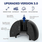 Memory Foam Tips For Airpods Pro, V3.0, No Pain For Silicone Eartips, Non-Slip Replacement Earbuds, Fits In Charging Case, Reduce Noise Earbuds
