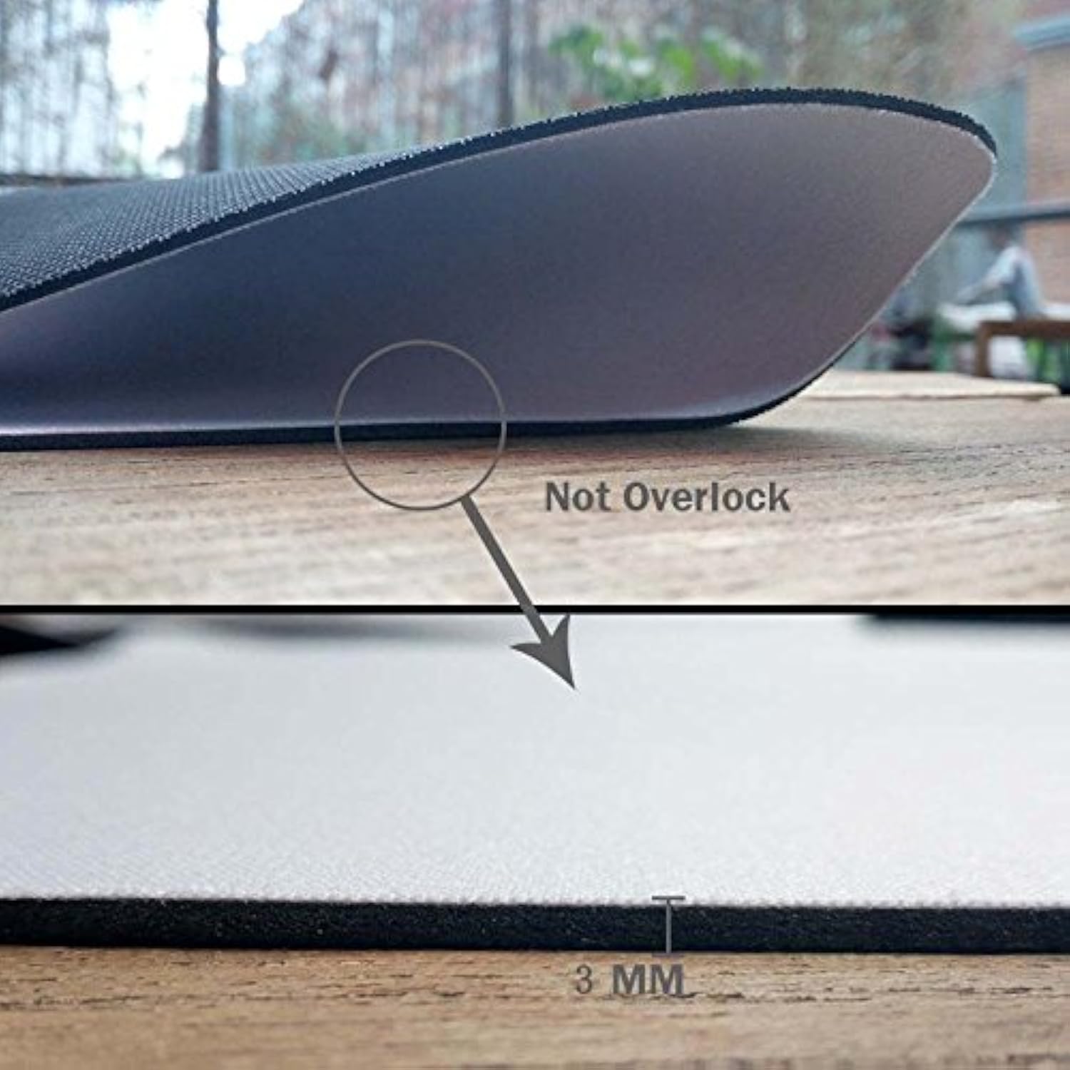 Snowman Mouse Pad Anti-Slip Personalized Rectangle Gaming Mouse Pads Size:9.4" X7.9" Rb251