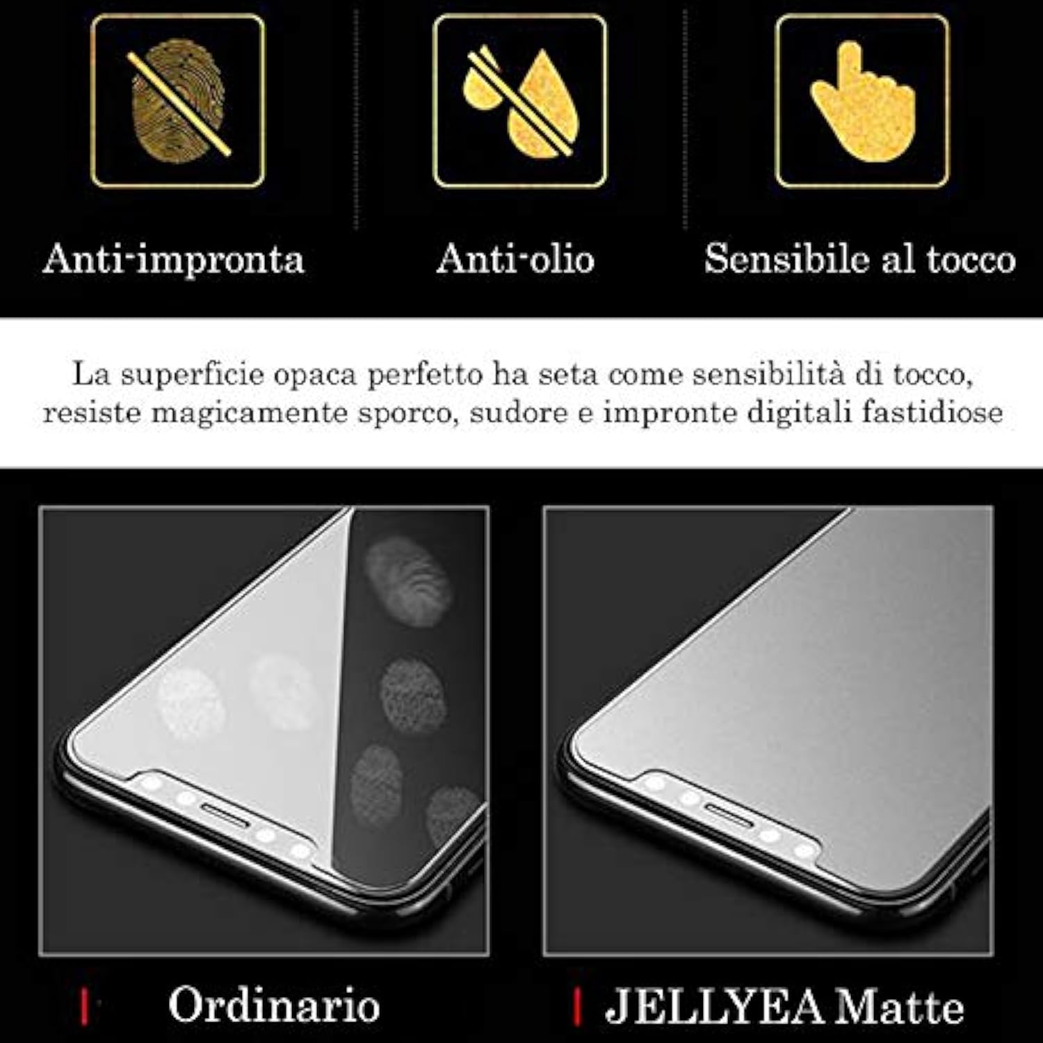 3 Pack Matte Tempered Glass For Iphone 13 Pro Max - Anti-Glare, Anti-Fingerprint & Scratch Resistant Screen Protector - Case Friendly, Bubble Free