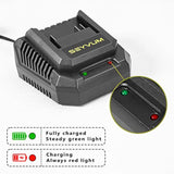 2.0A Fast Charger Power Tools Lithium?Ion Battery Charger Replacement Charger For Lb-8189 And Lb-8190 Leaf Blower