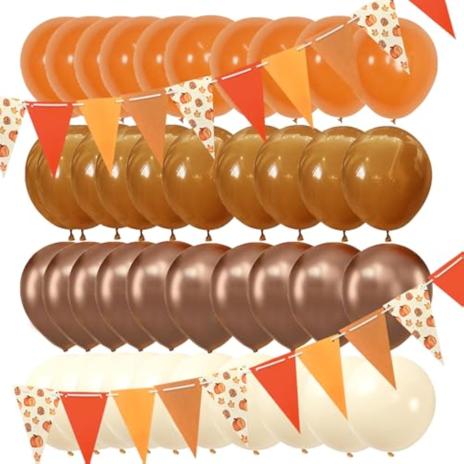 Little Pumpkin Baby Shower Decor: Boho Fall Balloons & Banner Set