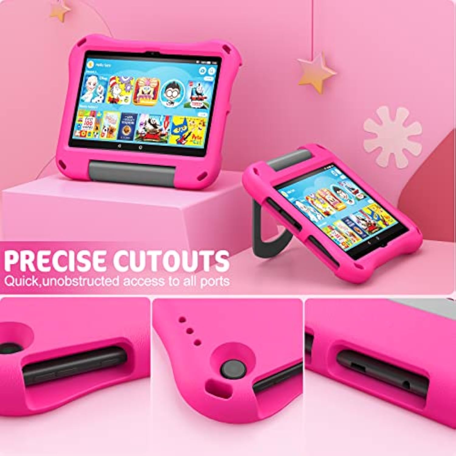 Fire Hd 8 Tablet Case For Kids,Kindle Fire Hd 8 Case,Amazon Fire Tablet 8 Case