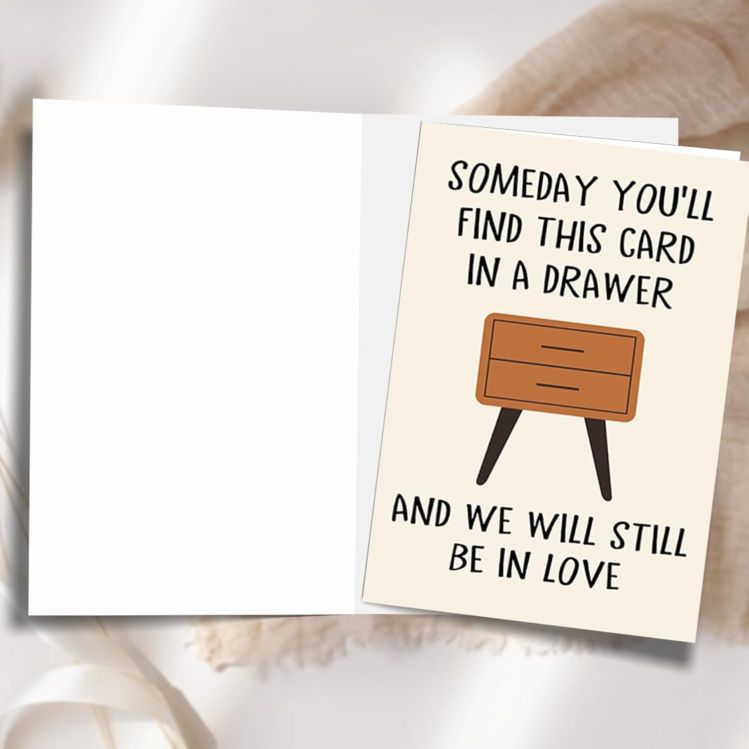 Funny Anniversary Card Gifts For Men, Happy Birthday & Anniversary Greeting Card For Him Husband Boyfriend, Valentines Day Gifts For Him