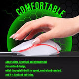 10 Pack Black Usb Wired Mouse Bulk 1200 Dpi Rgb Optical Computer Mouse 3 Button 7 Color Led Backlit Wired Ergonomic Usb For Gaming Office Desktop Laptop Gamer Computer