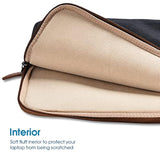 14 Inch Laptop Sleeve Case Water-Resistant Handle Bag For Most 14” Computer/Surface Book/Lenovo Flex 4/Yoga 530/Thinkpad L480 E485/Hp Pavilion X360/Dell New Latitude 5490 7490 2018