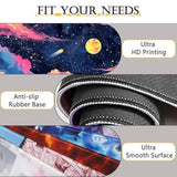 35.5 X 15.8 In Gaming Mouse Pad Cozy Cat Drink Coffee Large Mousepad For Office & Gamers Smooth Surface Non-Slip Waterproof Xxl Long Desk Mat Compatible With All Mouse Types