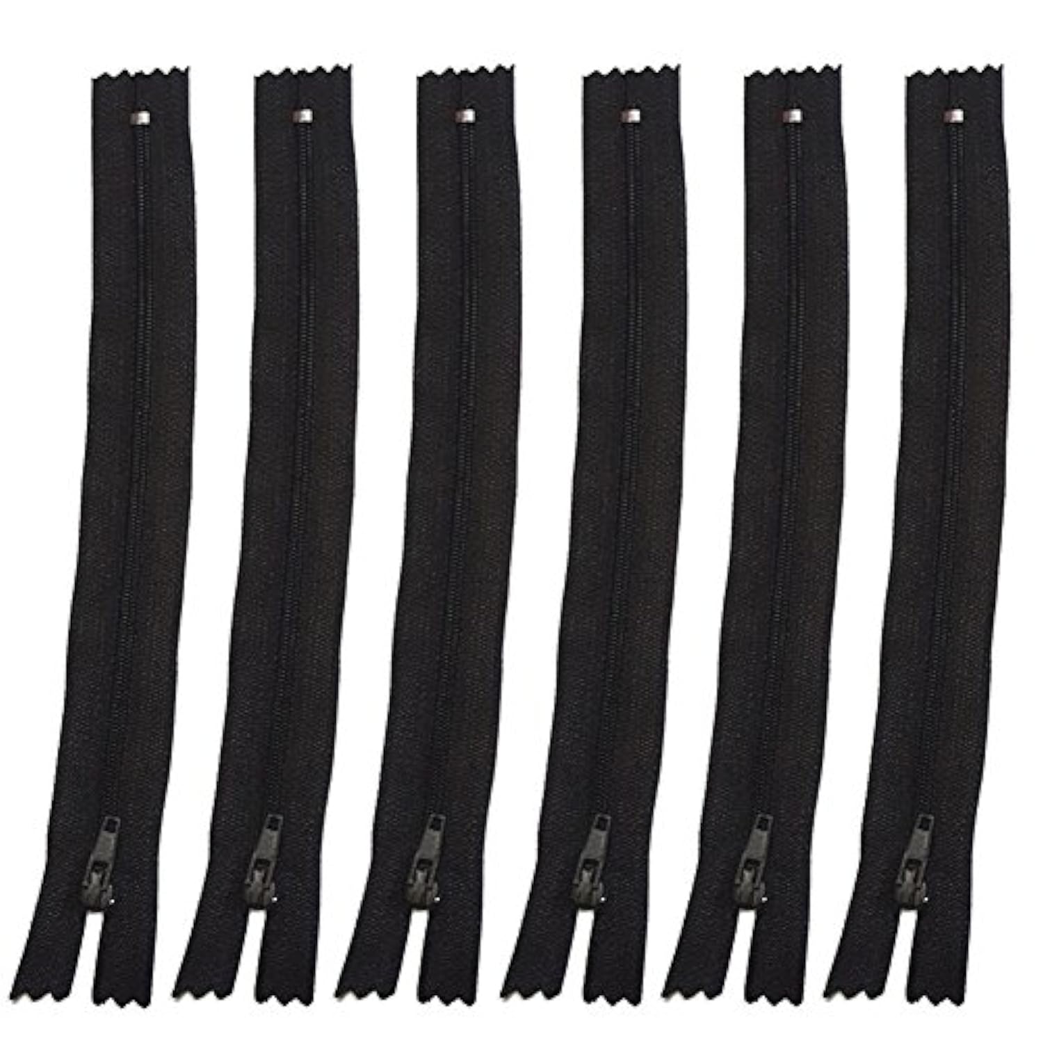 50Pcs 7 Inches Nylon Coil Zippers Invisible Zippers Garment Accessorie
