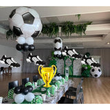 Soccer Party Balloons Foil Soccer Balls Football Sneakers Trophy Stars Sports Decor