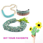 14400Pcs Glass Seed Beads Small Craft Beads For Diy Bracelet Necklaces Crafting Jewelry Making Supplies With Two 0.5Mm Clear Bracelet String (600Pcs Per Color, 24 Colors)
