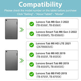 ProCase for Lenovo 8.0 Inch Tab M8 Gen 3 2022/ Smart Tab M8 Gen 3 2022/Tab M8