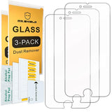 [3-Pack] Designed For Iphone 7 Plus/Iphone 8 Plus [Tempered Glass] Screen Protector [Japan Glass With 9H Hardness] With Replacement