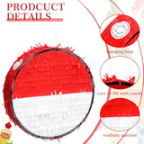 Cartoon Animation Piñata Red And White Ball Cartoon Birthday Party Favors Anime Themed Fiesta Decorations Piñata With Batting Stick Eye Mask And Confetti For Video Nights Sports Team