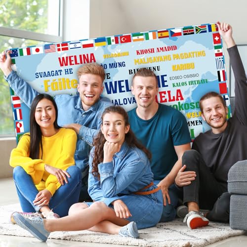 International Flag Backdrop International Welcome Banner