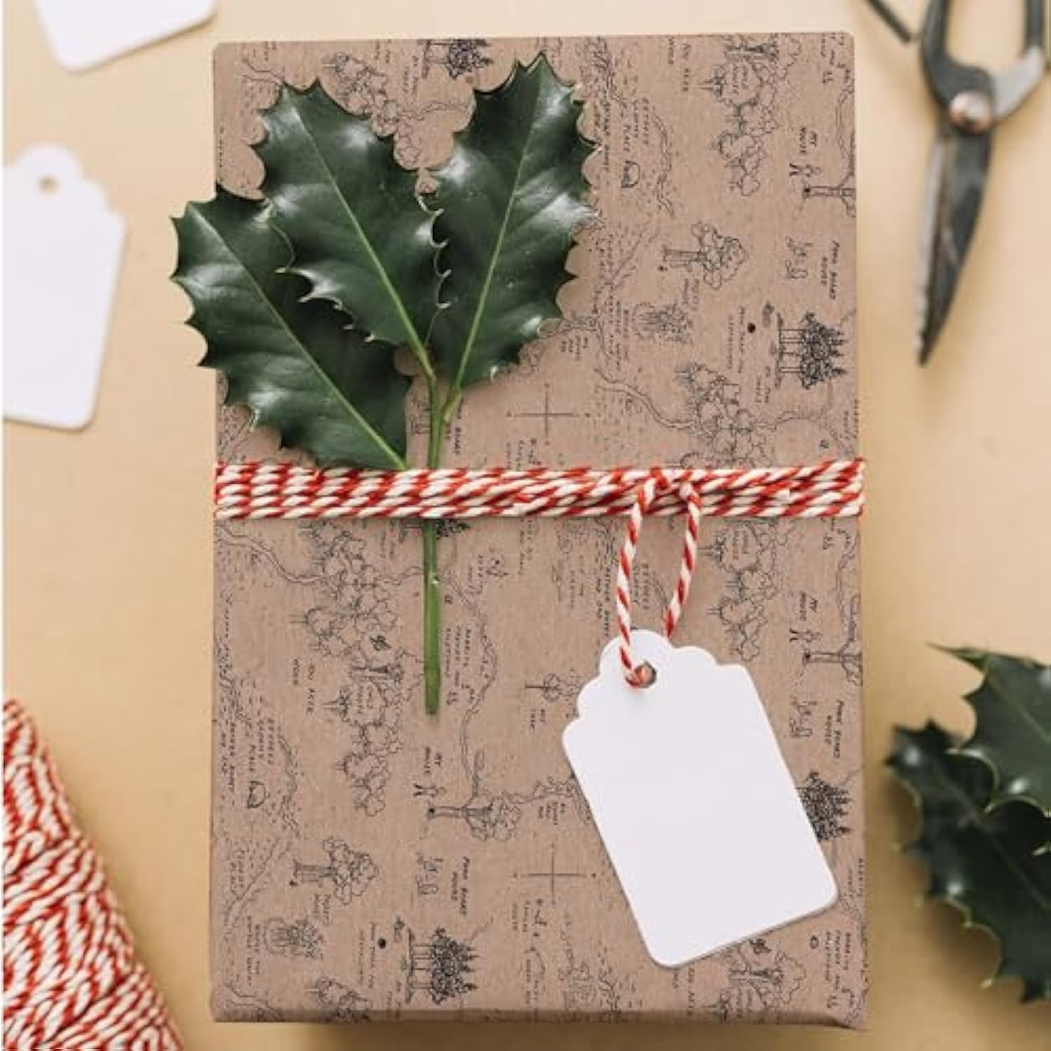 Winnie Wrapping Paper For Baby Shower, The Pooh Birthday Decoration, Winnie Gift Wrapping Paper,Winnie Baby Shower Decorations- 5 Pack (29.5 X 19.7In), Classic Bear Gift Wrap For Birthdays, White