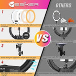 Ring Light With Tripod Stand, 14 Inch Led Ringlight Kit With Phone Holder Adjustable Color Temperature Circle Lighting, Led Photo Beauty Ring Lights For Camera For Vlog, Makeup, Video Shooting