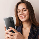 Samsung A03s Clear Case, Galaxy A03s Clear Phone Case and Screen Protector, Shockproof Crystal Clear Slim Soft Silicone TPU Protective Phone Cover for Samsung Galaxy A03s