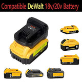 Dewalt to Milwaukee Battery Adapter 18V-20V for M18 Cordless Tools
