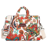 Paisley Pattern Lightweight Waterproof Laptop Shoulder Bag Sleeve Case For Macbook Pro 16 Inch And 15 Inch-15.6 Inch Laptop