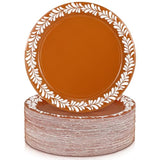 100 Pcs Platos De Barro Mexicanos Paper Plates Fiesta Party Plates 7 Inch Cielito Lindo Party Decoration Terracotta Clay Pottery Dishes For Taco Carnival Independence Day Baby Shower Supplies Wedding