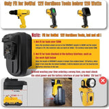 For Dewalt 20V To 12V Battery Adapter, Convert For Dewalt 20V 60V Battery To 12V Battery Replacement, Work For Dewalt 12V Cordless Tools