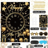 2026 New Year Party Games for Kids Family Pin the Countdown Clock 32 Stickers