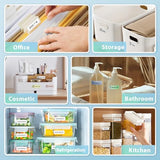 Label Maker Machine With Tape, Small Portable Bluetooth Label Printer, Handheld Mini Labeler For Home, Kitchen, Office, Waterproof Label Makers For Labeling, Gift, Kids School Items, White