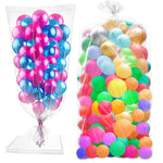 98.4 X 59 Inches Large Balloon Bags For Transport, Big Plastic Balloon Storage Bag,Clear Balloon Drop Bag, Giant Carrying Storage Bags For Wedding Birthday Party Supplies?2 Pack?